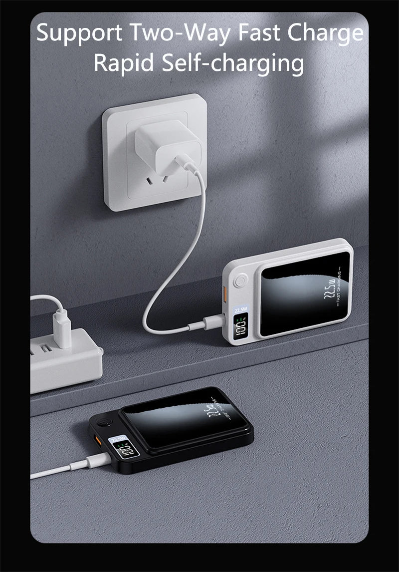 Magnetic 30000mAh Wireless Power Bank | 22.5W Fast Charging PD20W