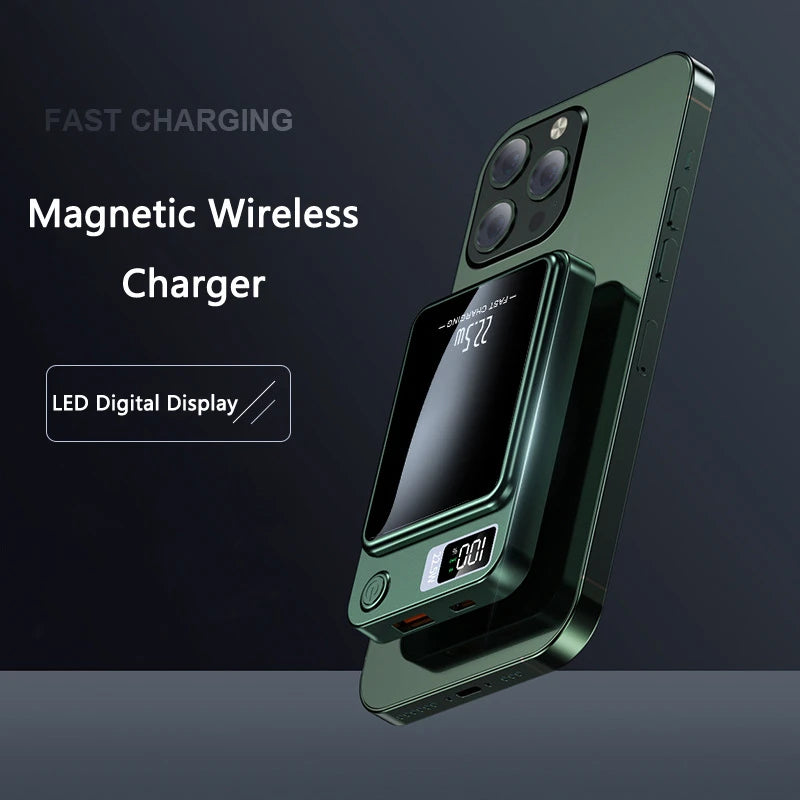 Magnetic 30000mAh Wireless Power Bank | 22.5W Fast Charging PD20W
