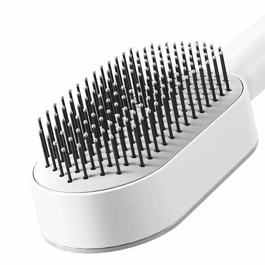 Portable Air Cushion Hair Comb – Anti-Static Massage & Self-Cleaning Brush