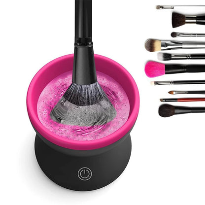 Electric Makeup Brush Cleaner – Automatic USB Spinner Washing Machine for Brushes