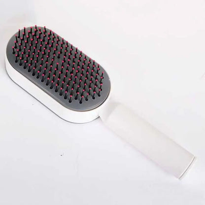 Portable Air Cushion Hair Comb – Anti-Static Massage & Self-Cleaning Brush