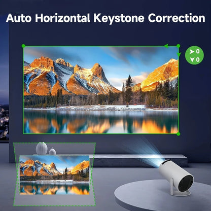 HY300PRO Mini Projector 2025 | 4K Support, WiFi & Bluetooth