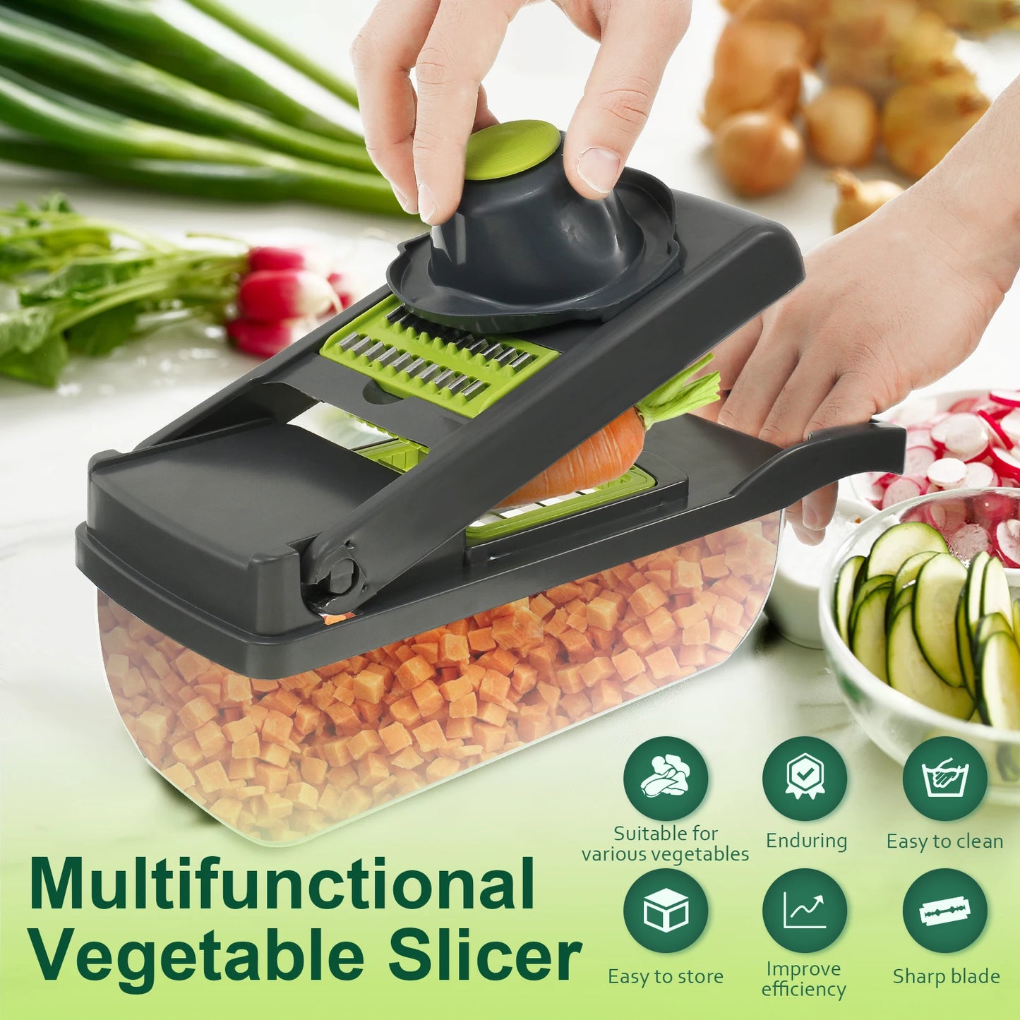 Multifunctional Vegetable Chopper