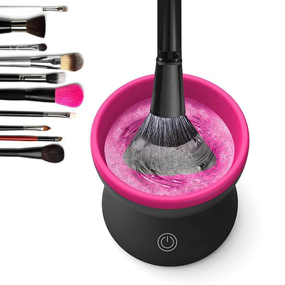 Electric Makeup Brush Cleaner – Automatic USB Spinner Washing Machine for Brushes