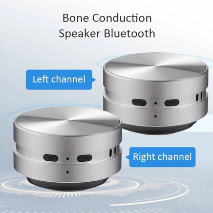 Bone Conduction Bluetooth Speaker – Mini Wireless Stereo with FM Radio