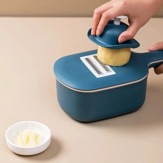 Multi-Functional Vegetable Cutter & Mandoline Slicer – Kitchen Tool with Grater & Peeler