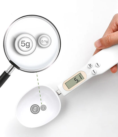 Digital Kitchen Spoon Scale – LCD 500g/0.1g Precision Measuring Tool