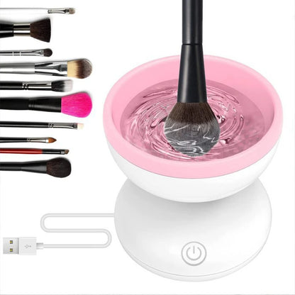 Electric Makeup Brush Cleaner – Automatic USB Spinner Washing Machine for Brushes