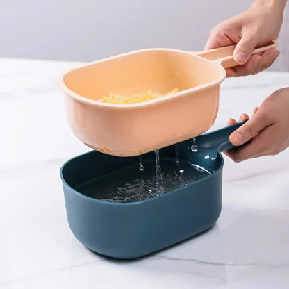 Multi-Functional Vegetable Cutter & Mandoline Slicer – Kitchen Tool with Grater & Peeler
