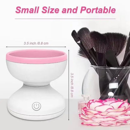 Electric Makeup Brush Cleaner – Automatic USB Spinner Washing Machine for Brushes